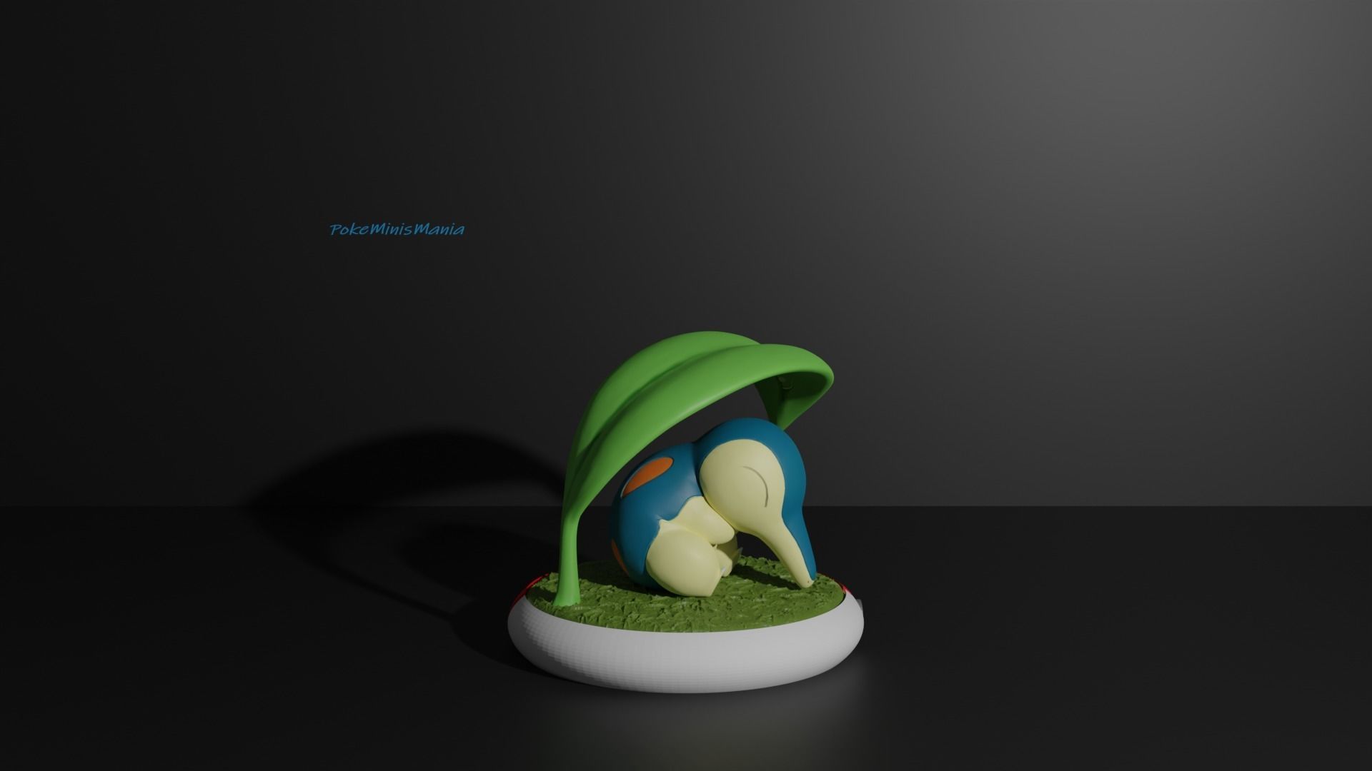 Cyndaquil Quilava and Typhlosion 3D print model 3D print model_3