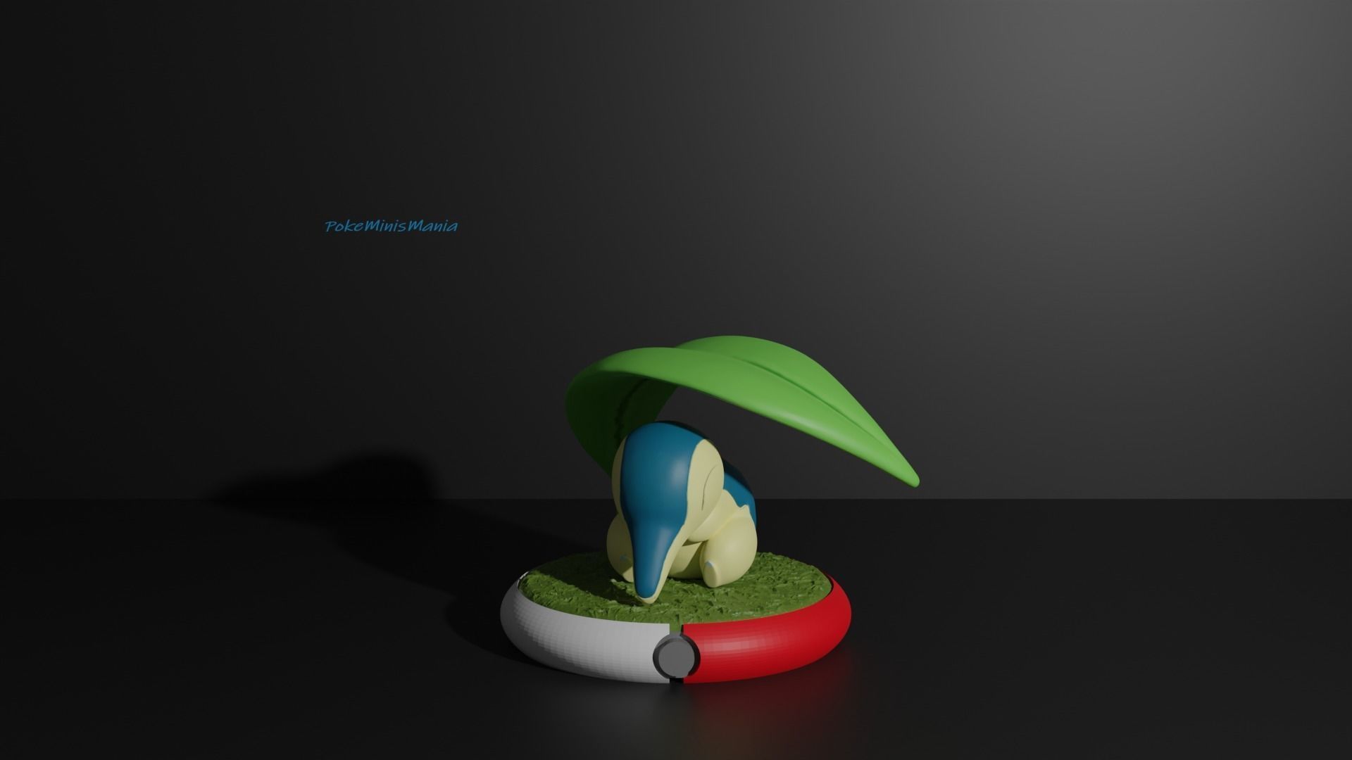 Cyndaquil Quilava and Typhlosion 3D print model 3D print model_1