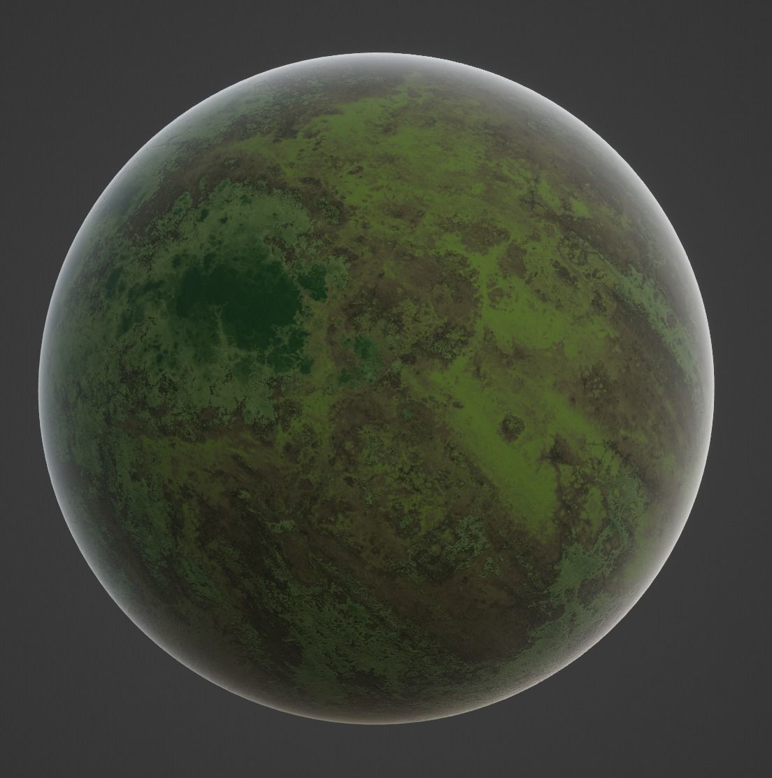 Planet Space Ready to game Low-poly 3D model_20