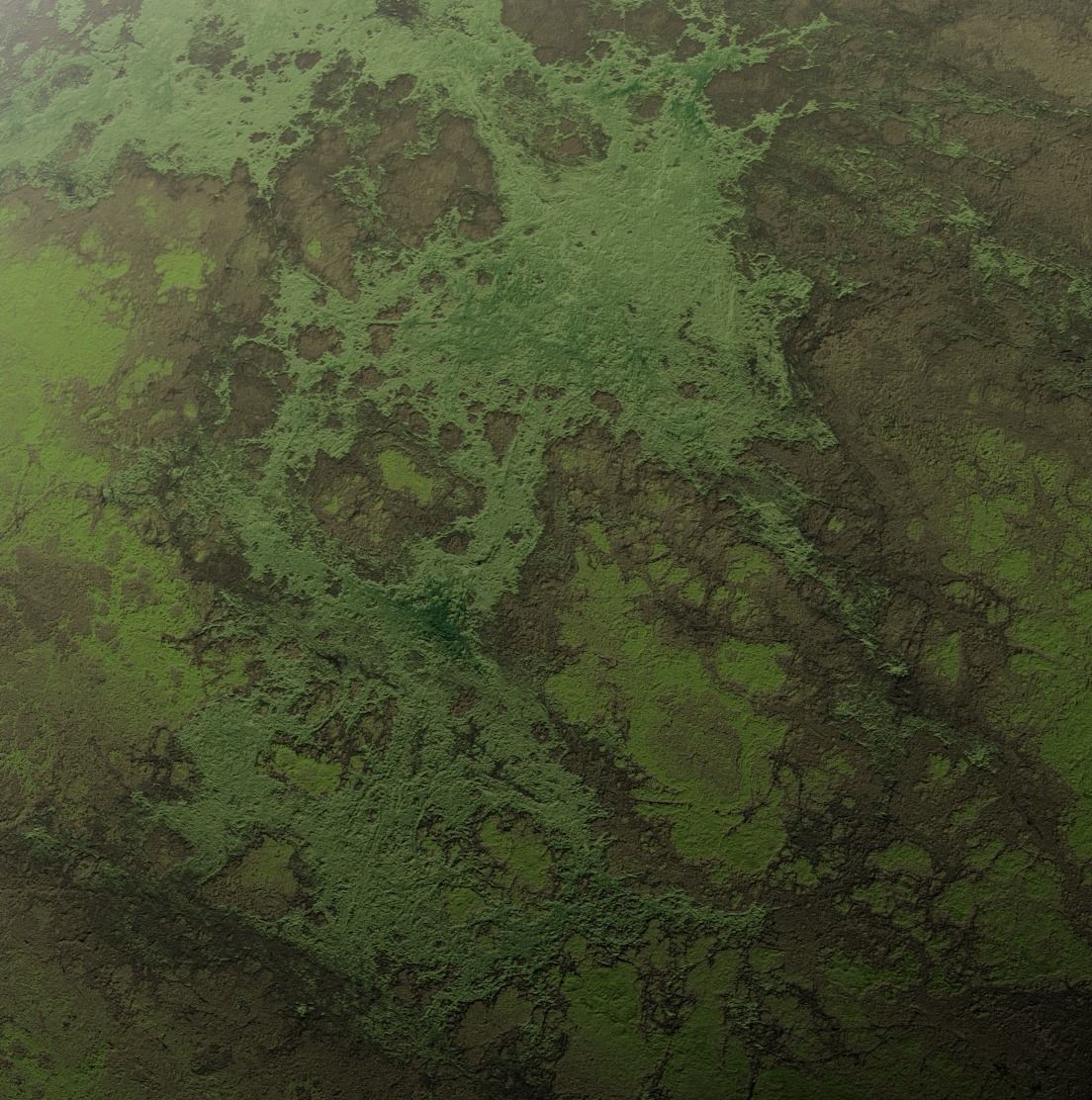 Planet Space Ready to game Low-poly 3D model_3