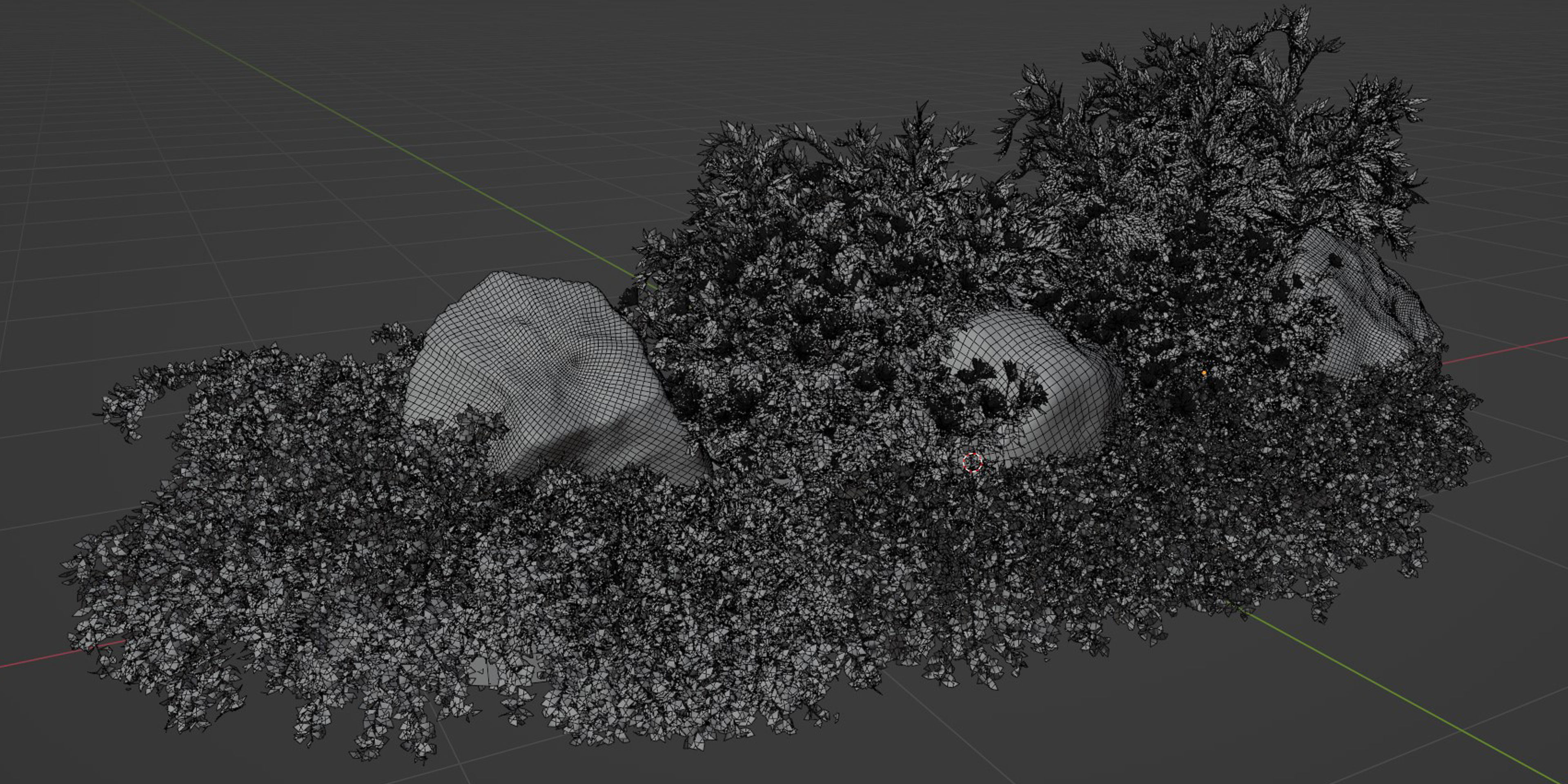 garden plants collection vol 57-Blender 3D model_7