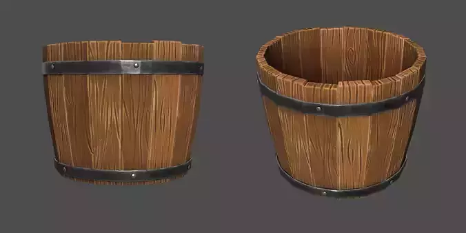 Barrel 3D Model