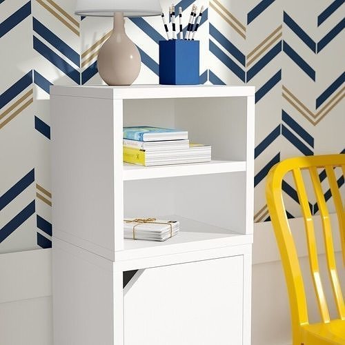 Bolan ZBoard Paperboard Storage Cube Bookcase Free 3D model