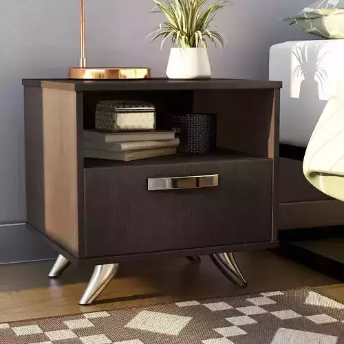 Mercier Manufactured Wood Nightstand