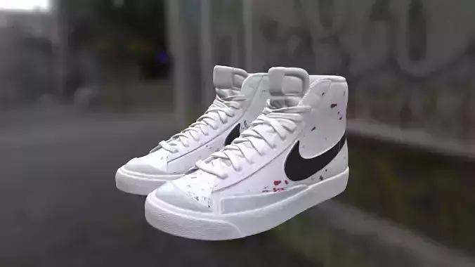 Premium sneaker with substance painter file 