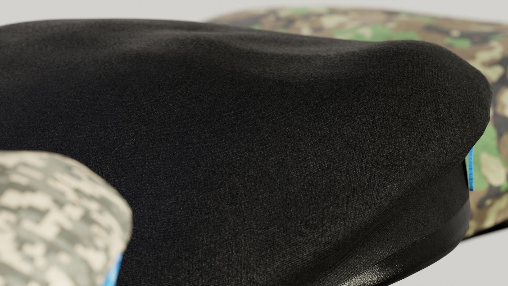 SCAR H Gun Beret Helmet Collection Low-poly 3D model_21