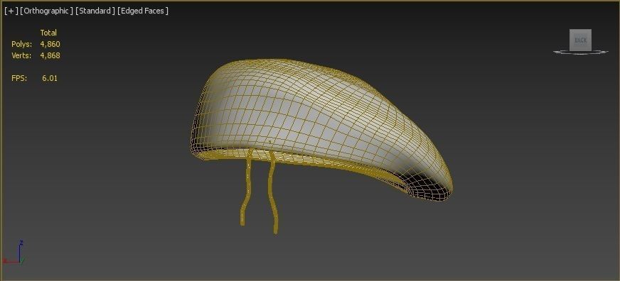 SCAR H Gun Beret Helmet Collection Low-poly 3D model_37