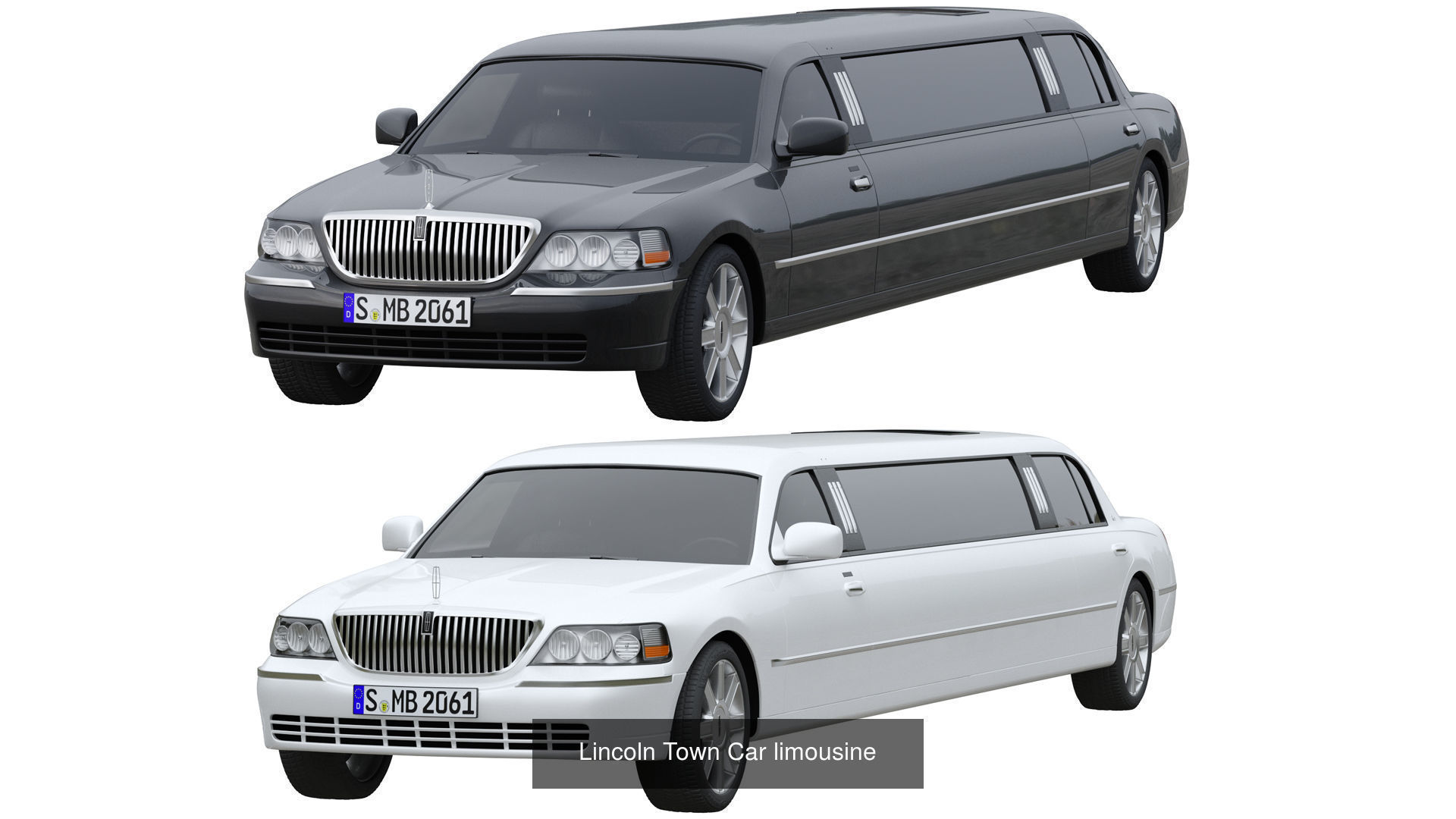 6 american cars 3D Model Collection_5