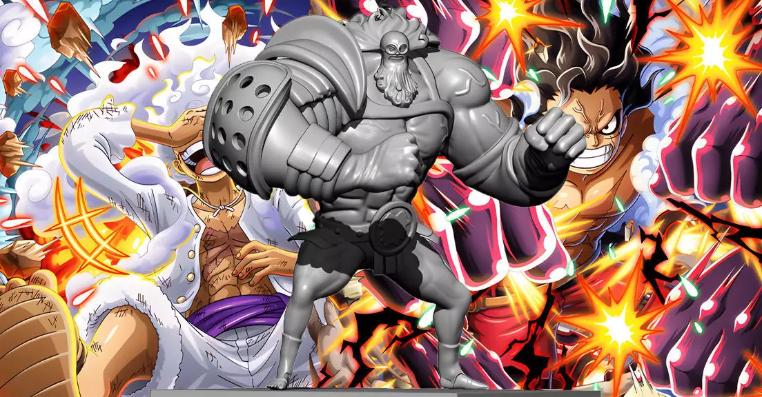 JESUS BURGESS - BLACKBEARD PIRATES - ONE PIECE - 3D MODEL 3D print model_0