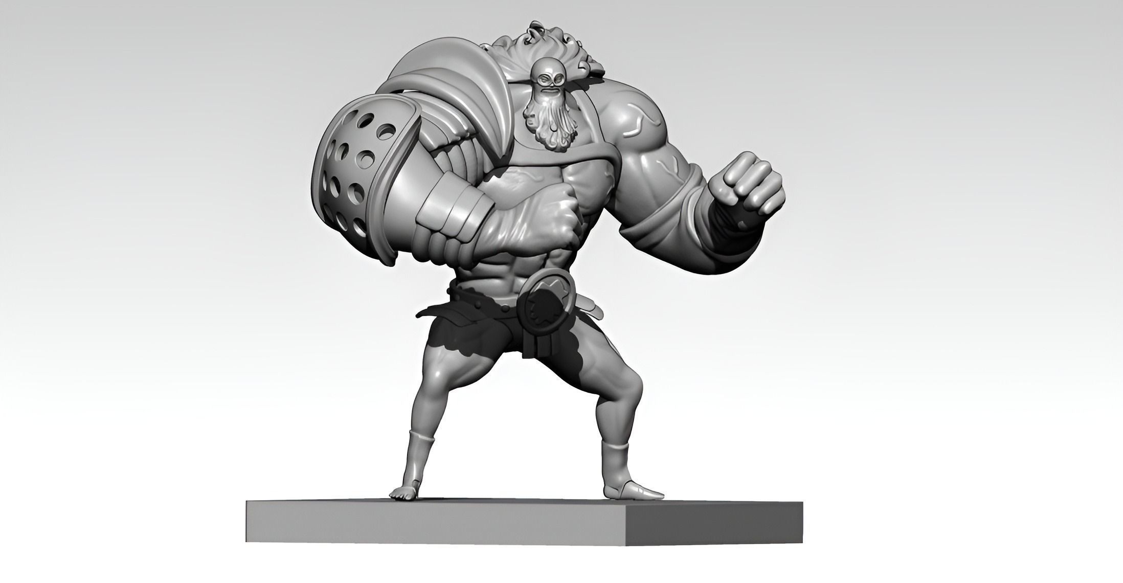 JESUS BURGESS - BLACKBEARD PIRATES - ONE PIECE - 3D MODEL 3D print model_1