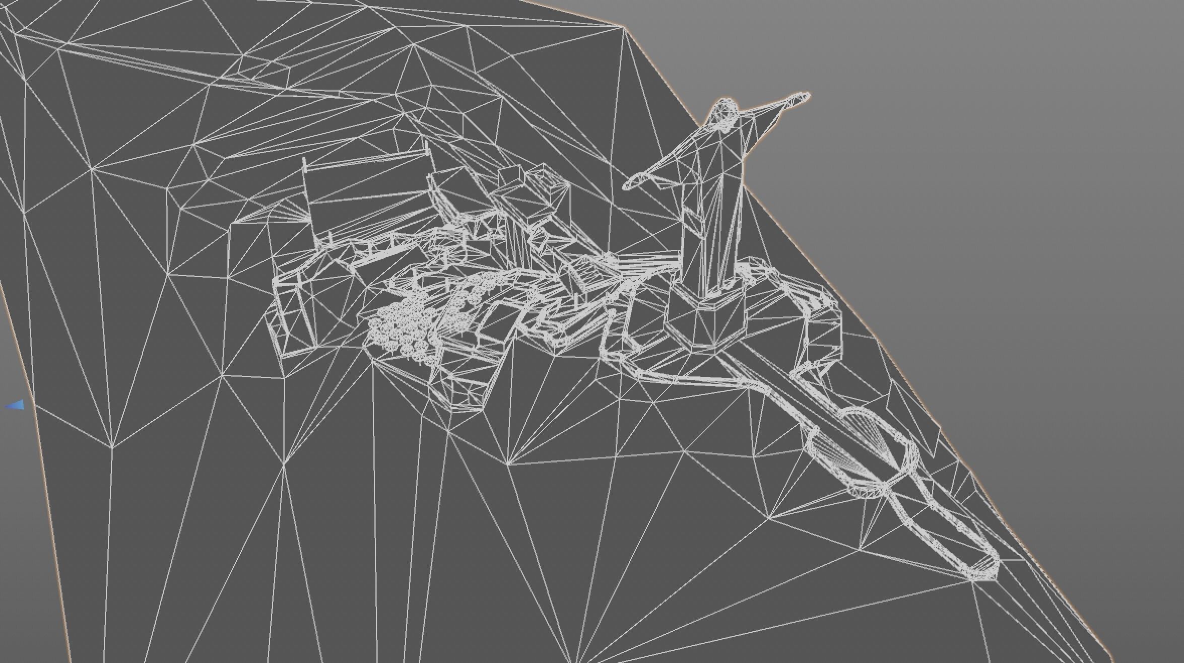 3D Cristo Redentor Christ The Redeemer 3D model_8