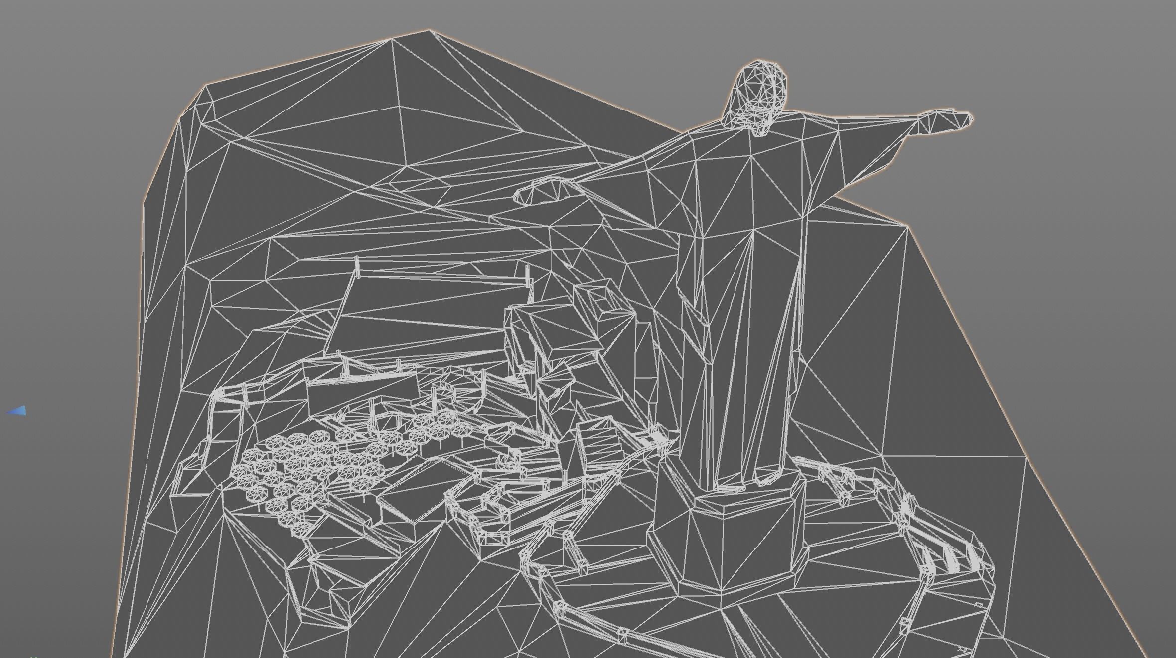 3D Cristo Redentor Christ The Redeemer 3D model_9