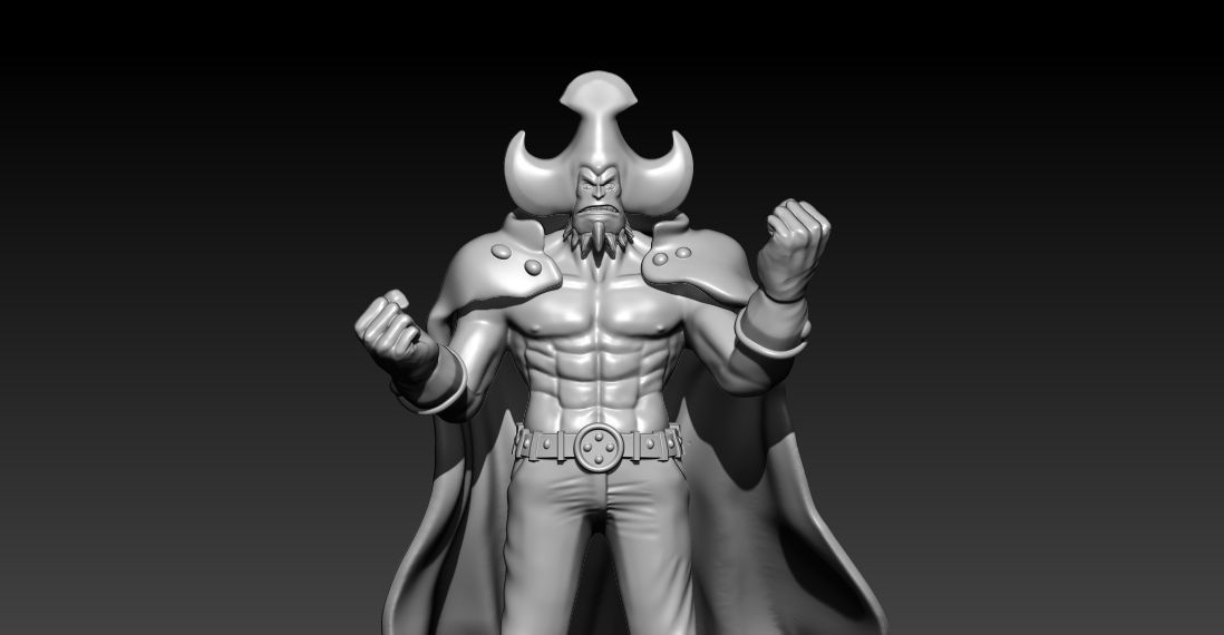 CHARLOTTE OVEN - BIG MOM PIRATES - ONE PIECE - 3D MODEL 3D print model_2