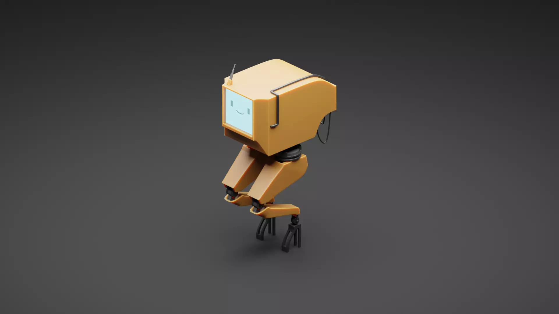 Robot Model 3D model_0