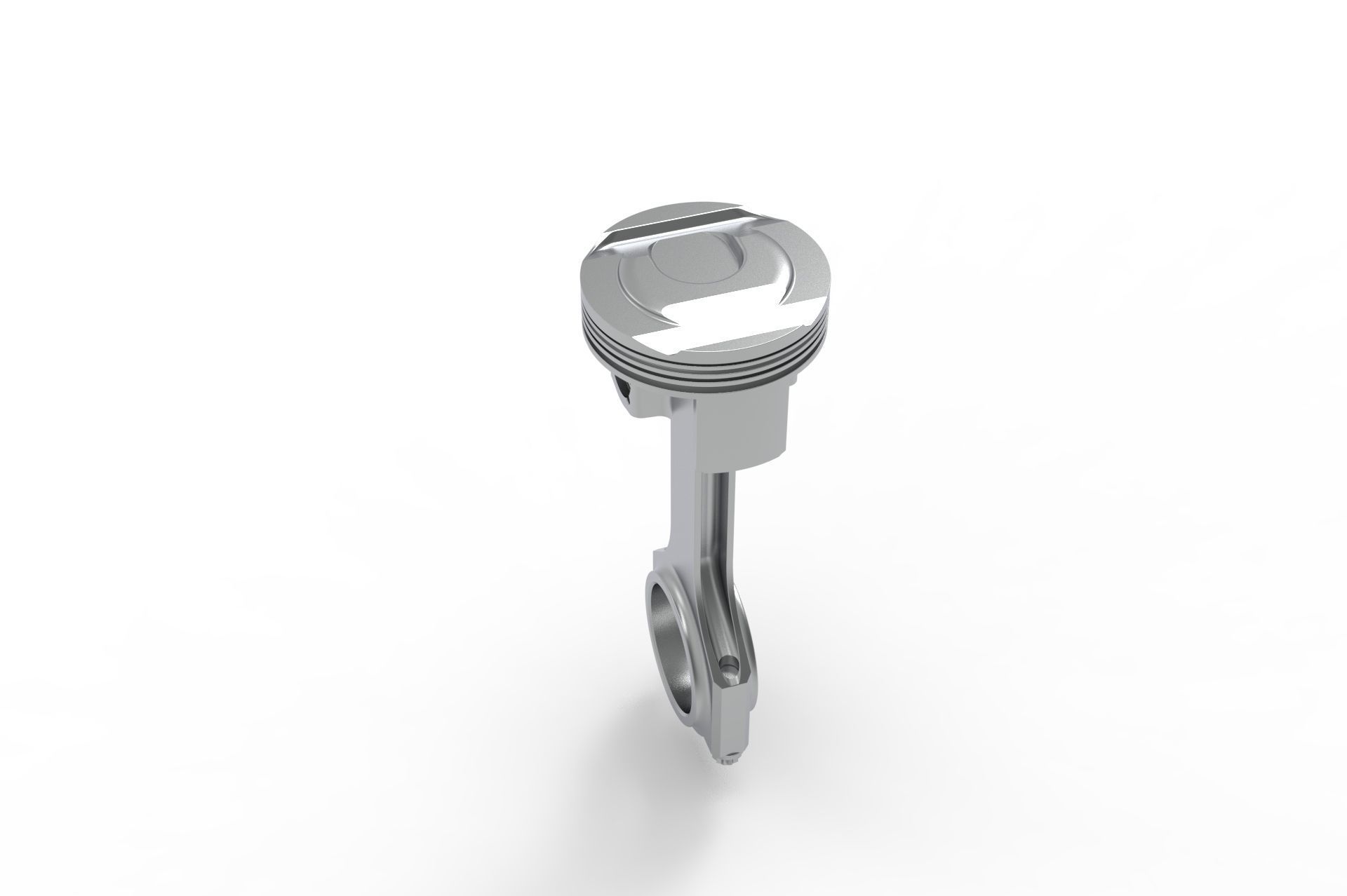 piston and connecting rod 3D model_4