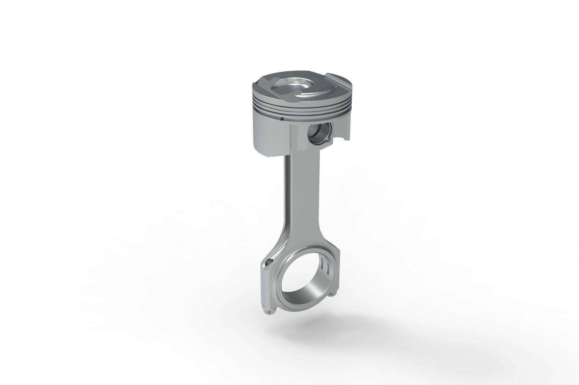 piston and connecting rod 3D model_6
