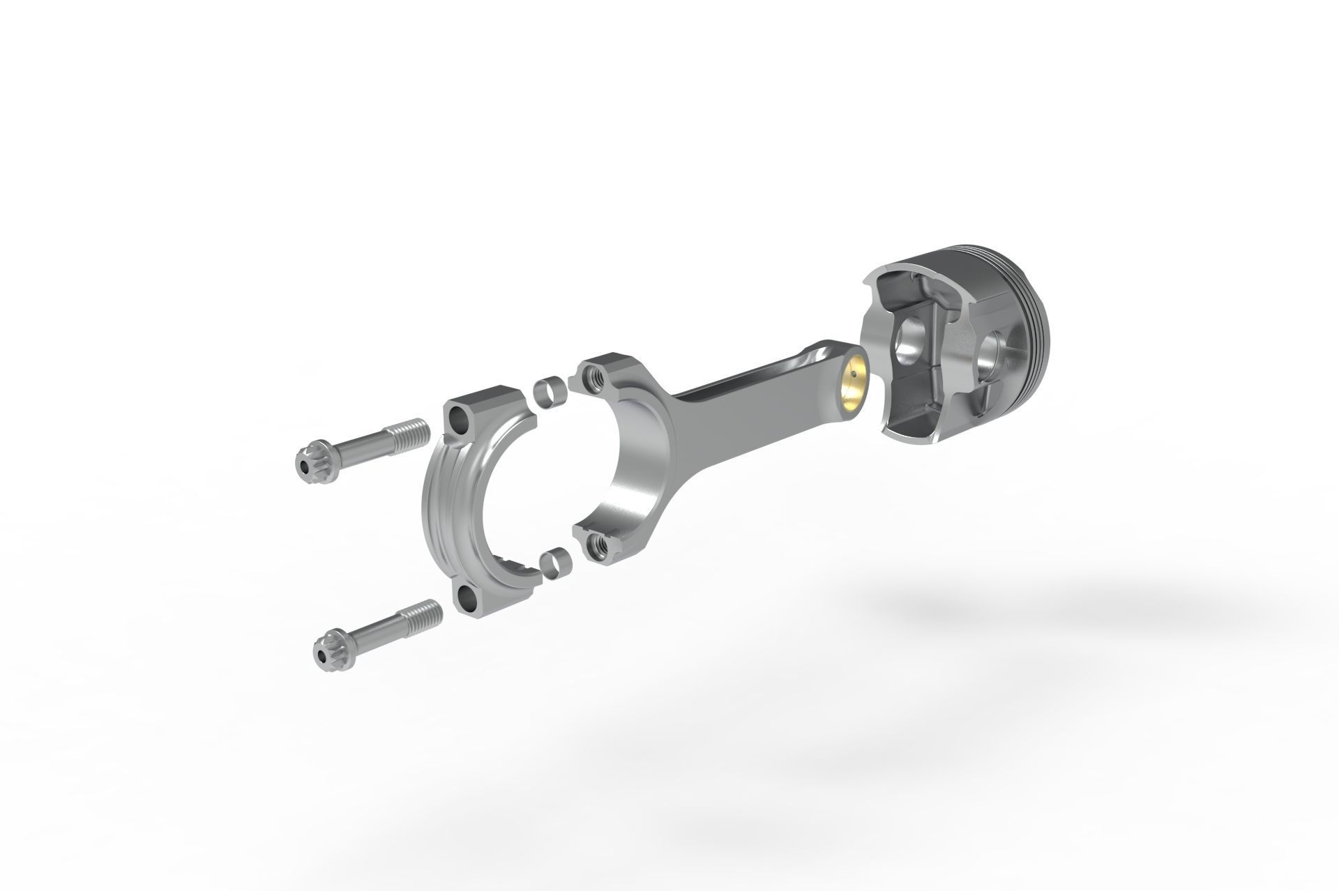 piston and connecting rod 3D model_21