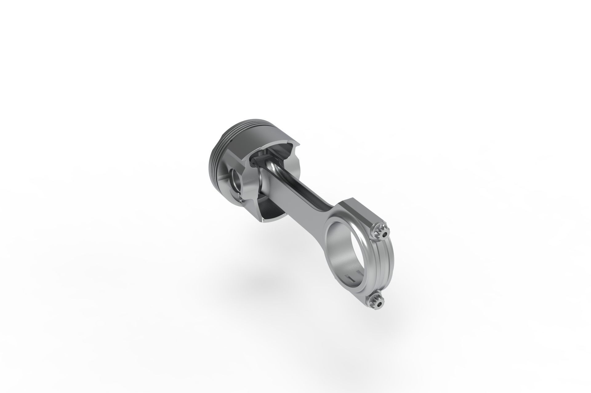 piston and connecting rod 3D model_9
