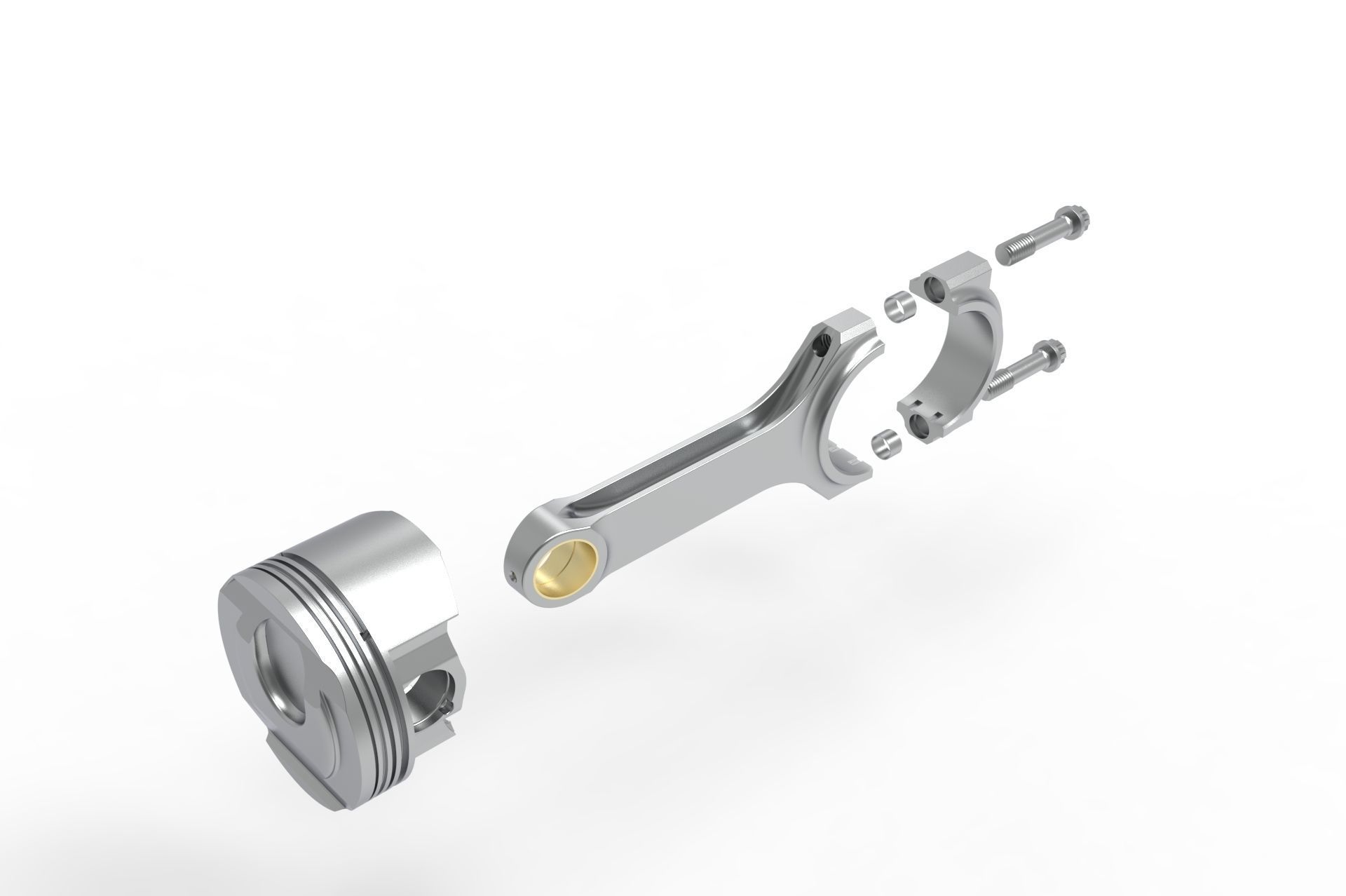 piston and connecting rod 3D model_18