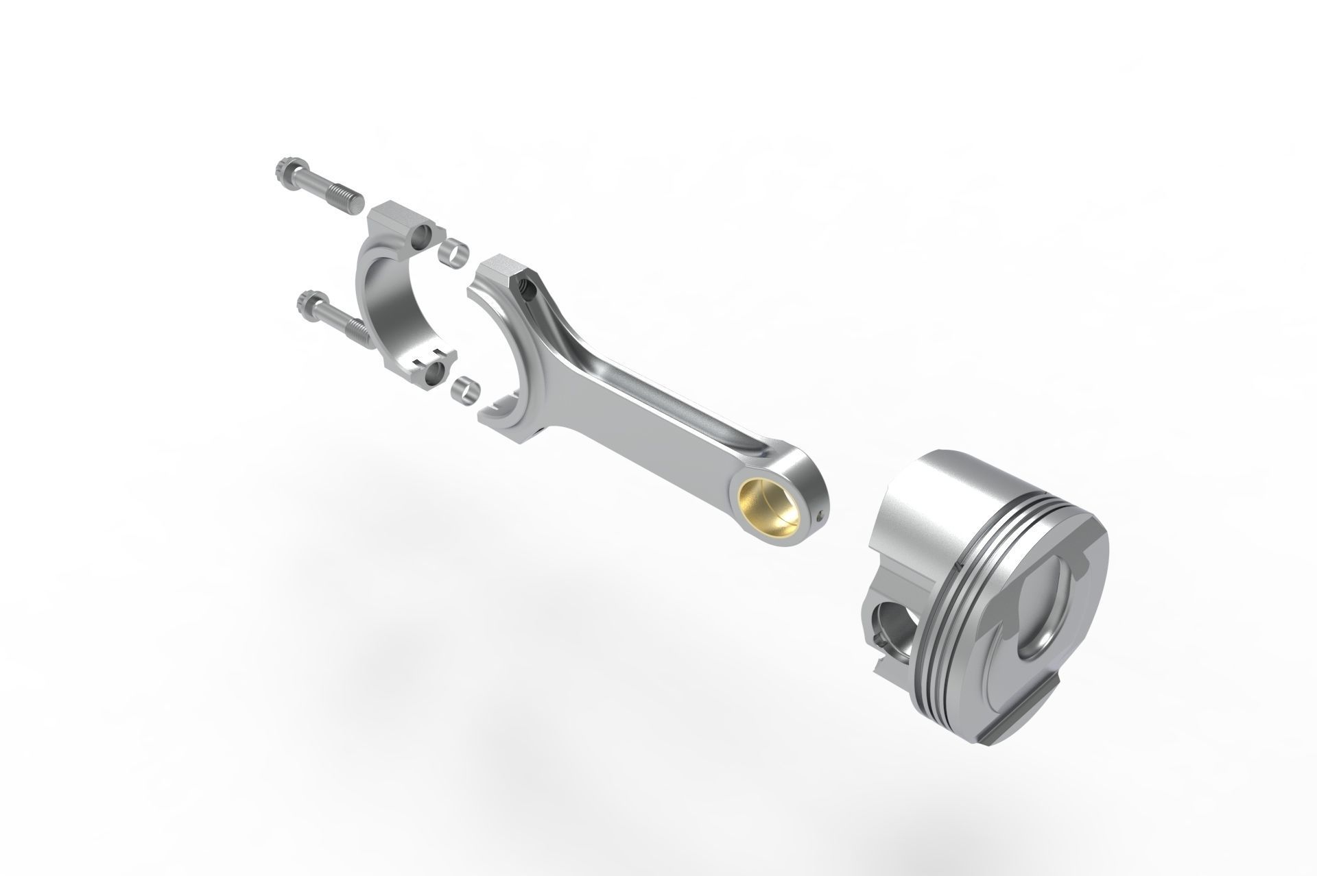 piston and connecting rod 3D model_19