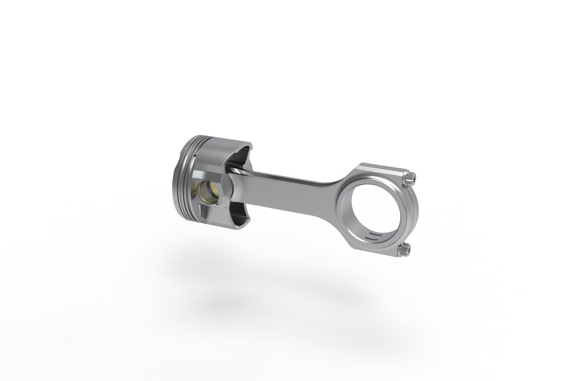 piston and connecting rod 3D model_10