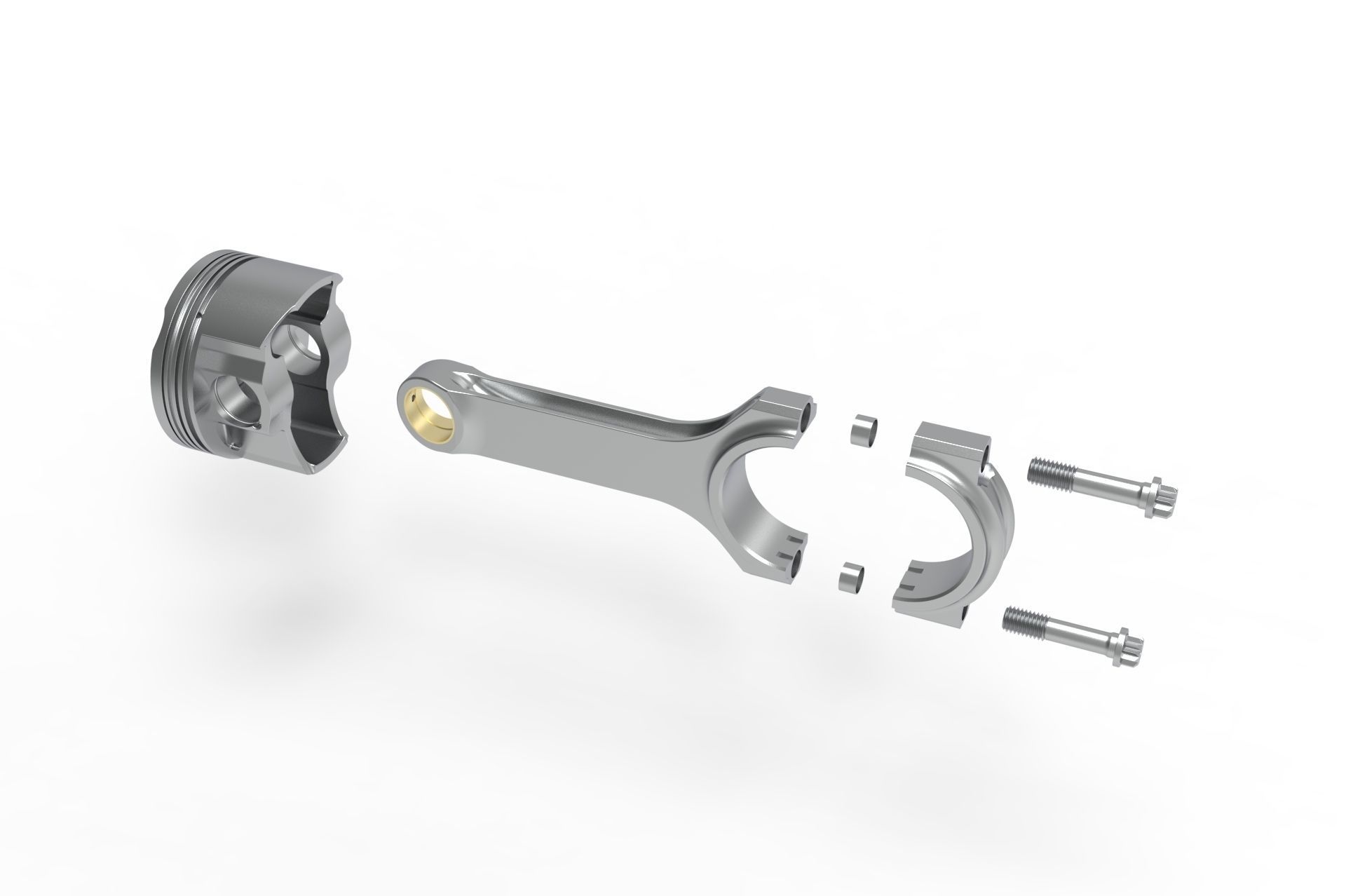 piston and connecting rod 3D model_16