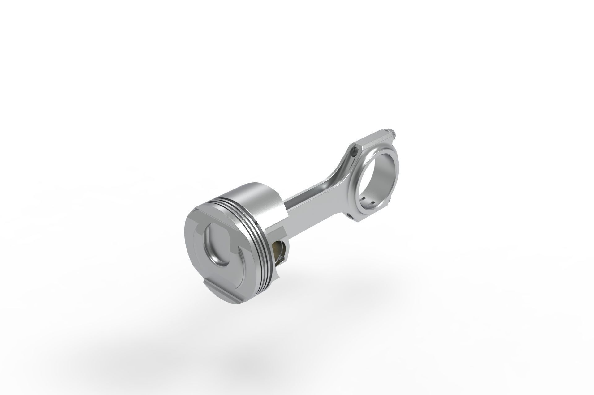 piston and connecting rod 3D model_11