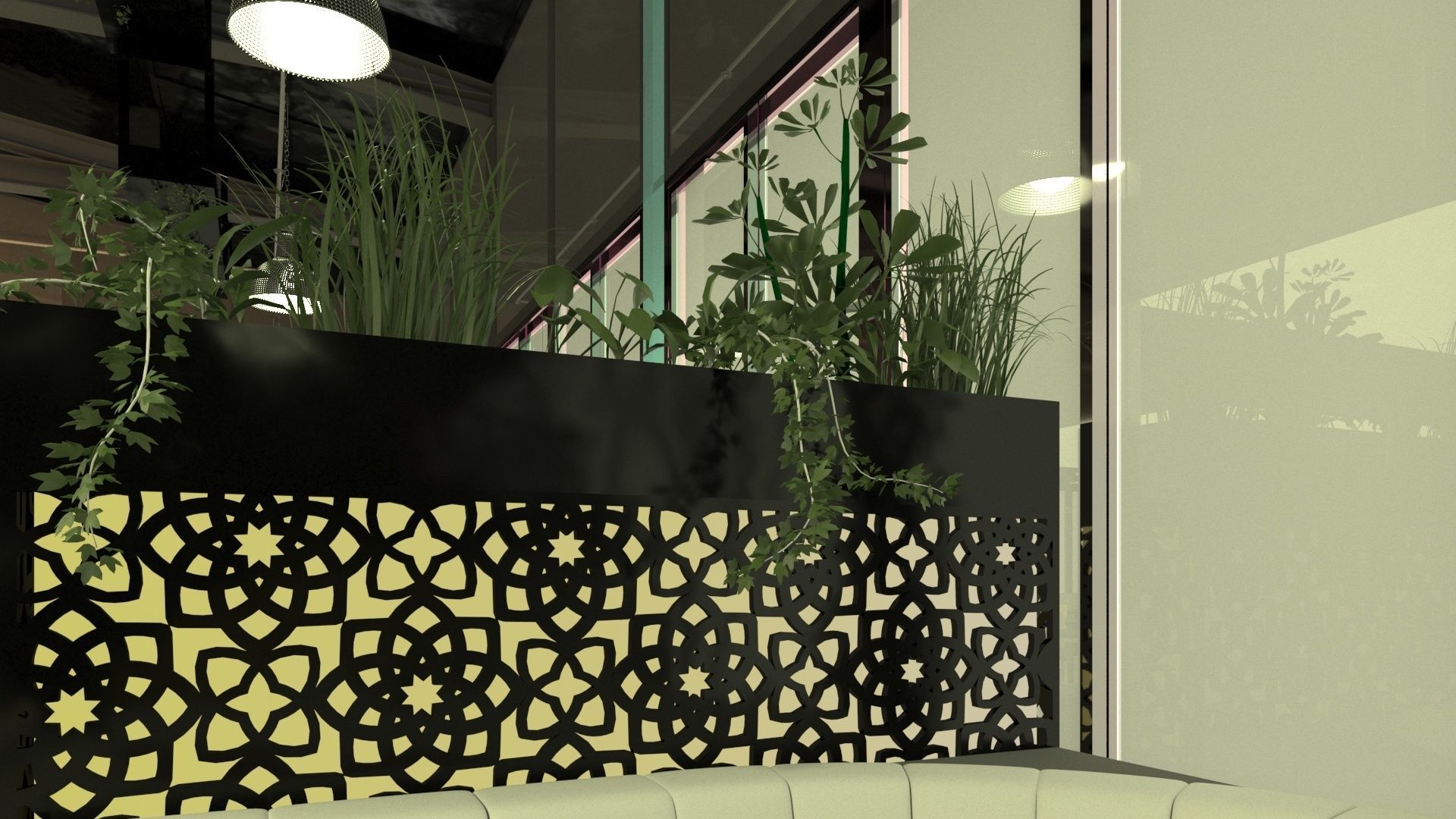 Sofa set  3D model_2