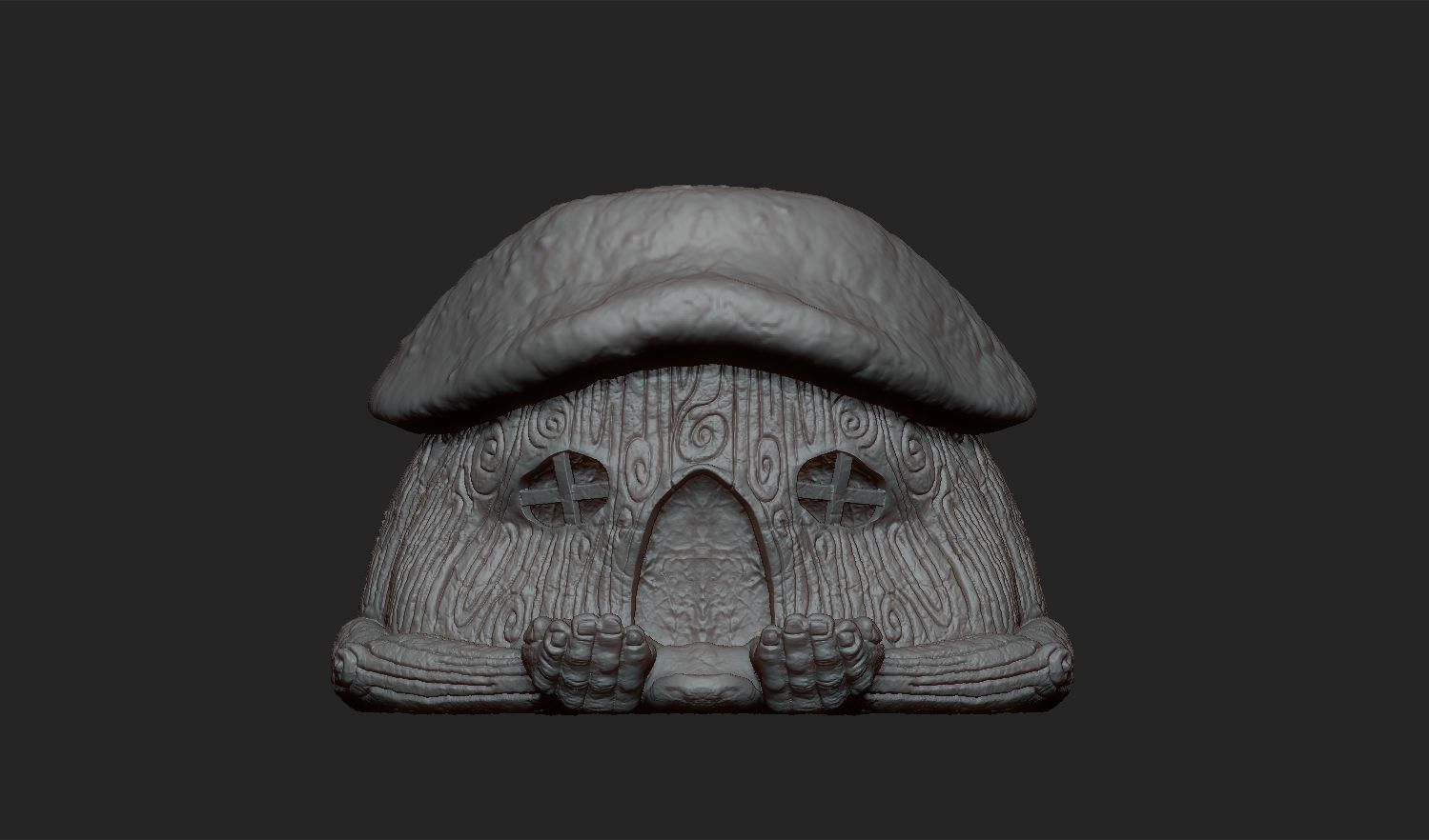 Printable Fairy House for Birdie 3D print model_5