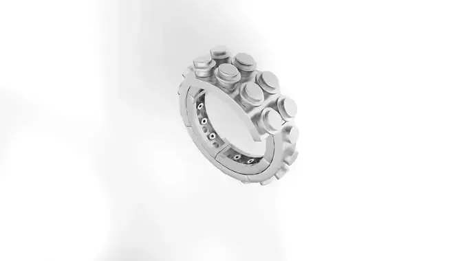 Constructor Brick Ring 3D print model