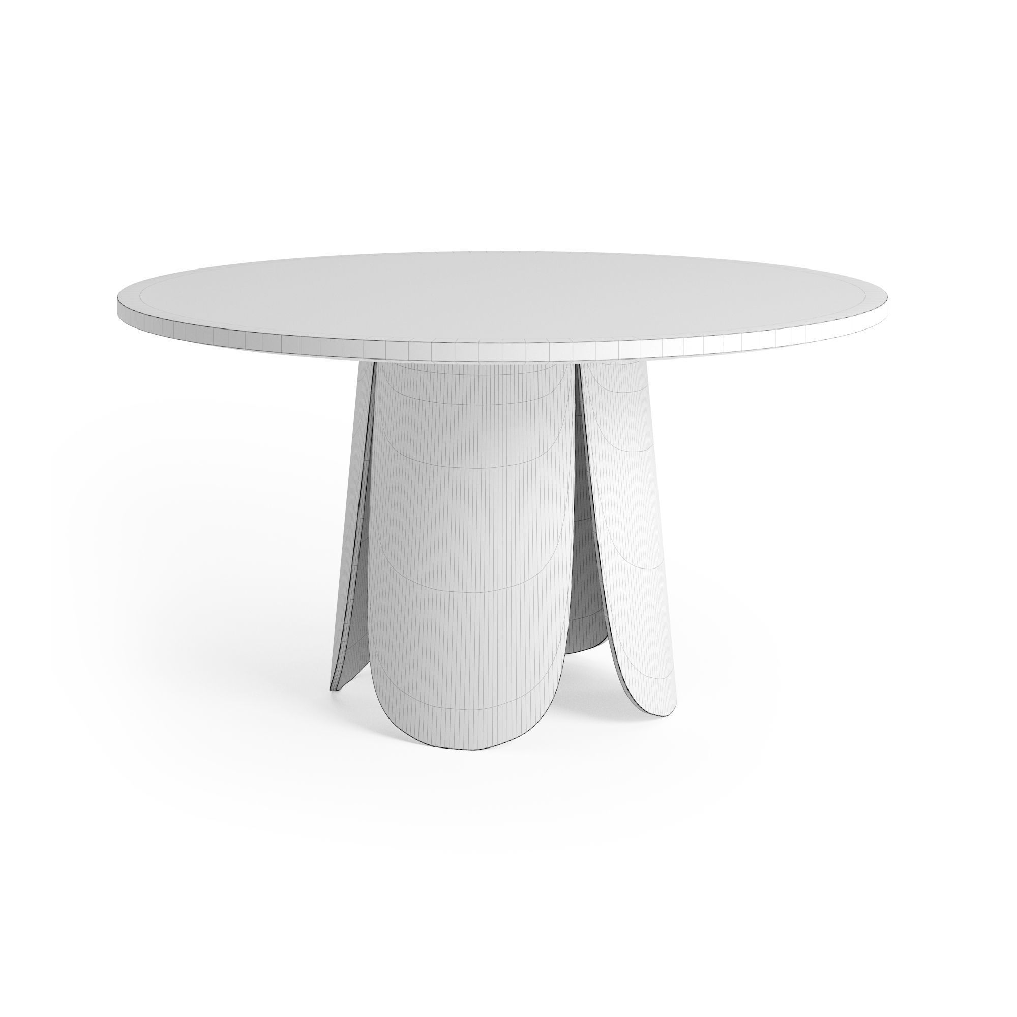 Bolia Dining Table Peyote 3D model_9