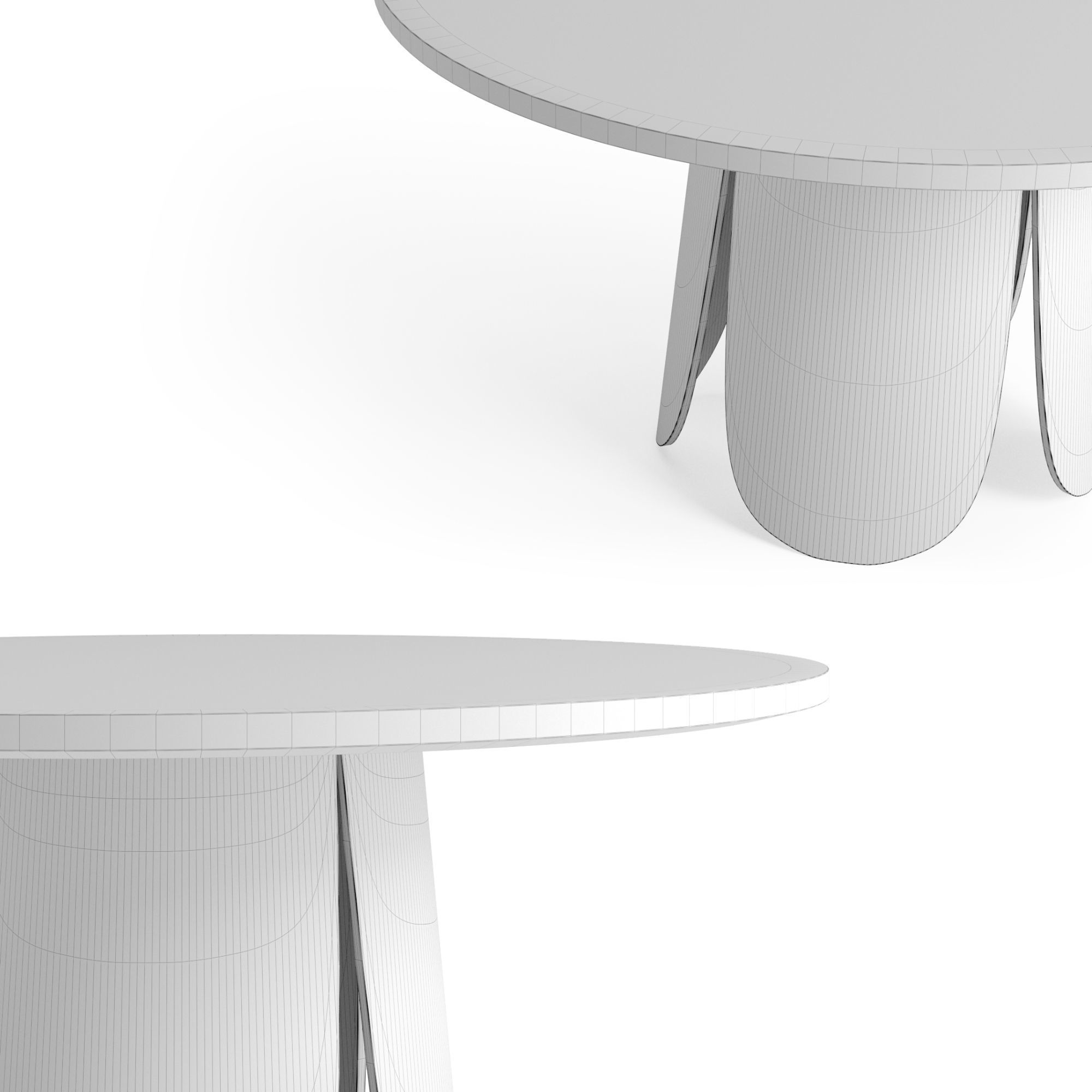Bolia Dining Table Peyote 3D model_10