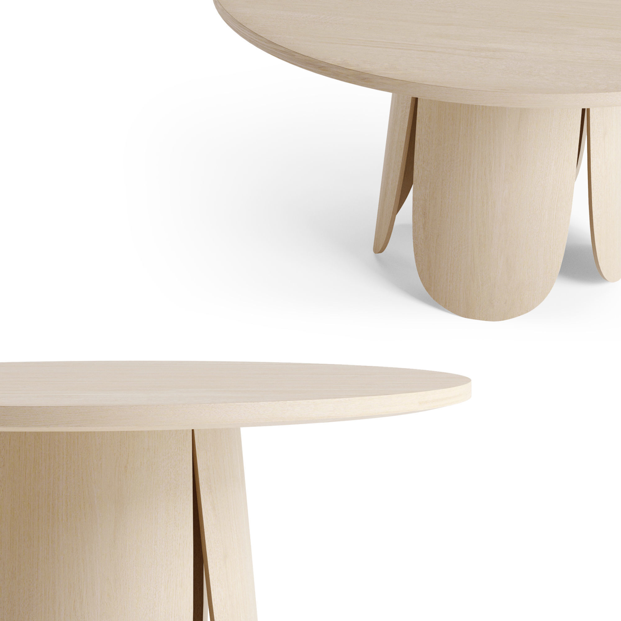 Bolia Dining Table Peyote 3D model_4