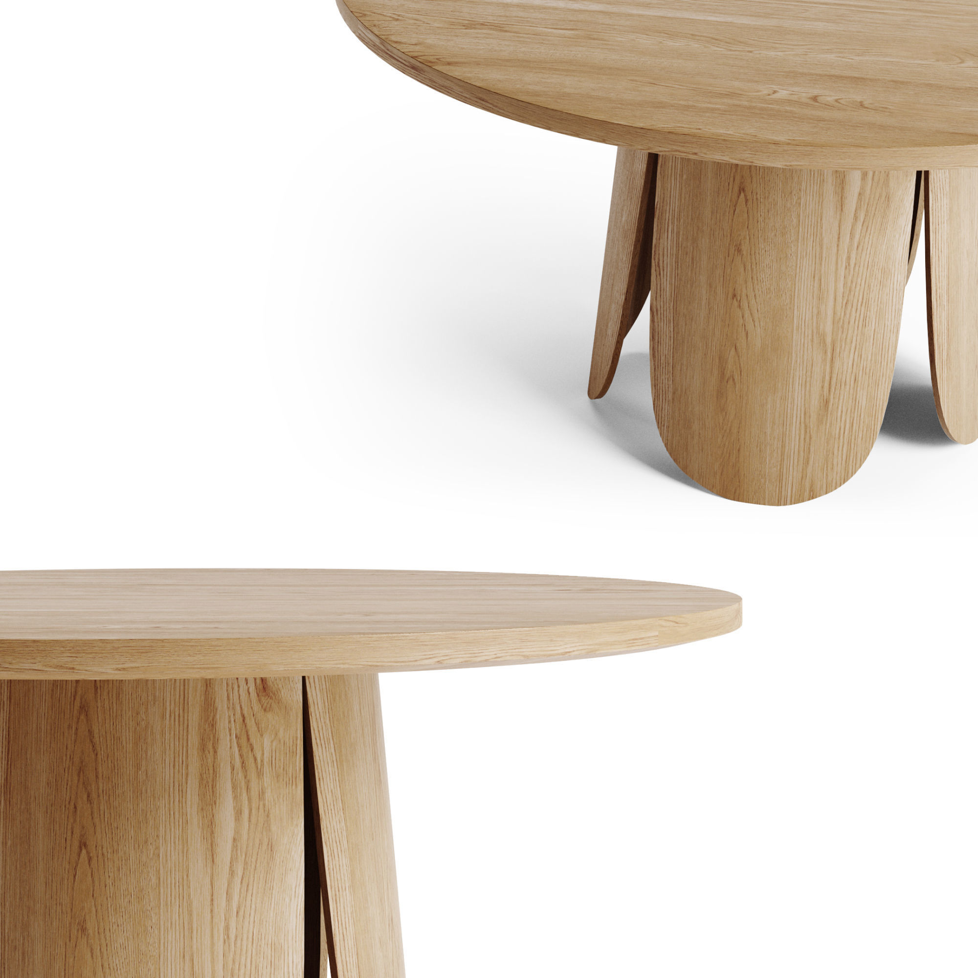 Bolia Dining Table Peyote 3D model_3