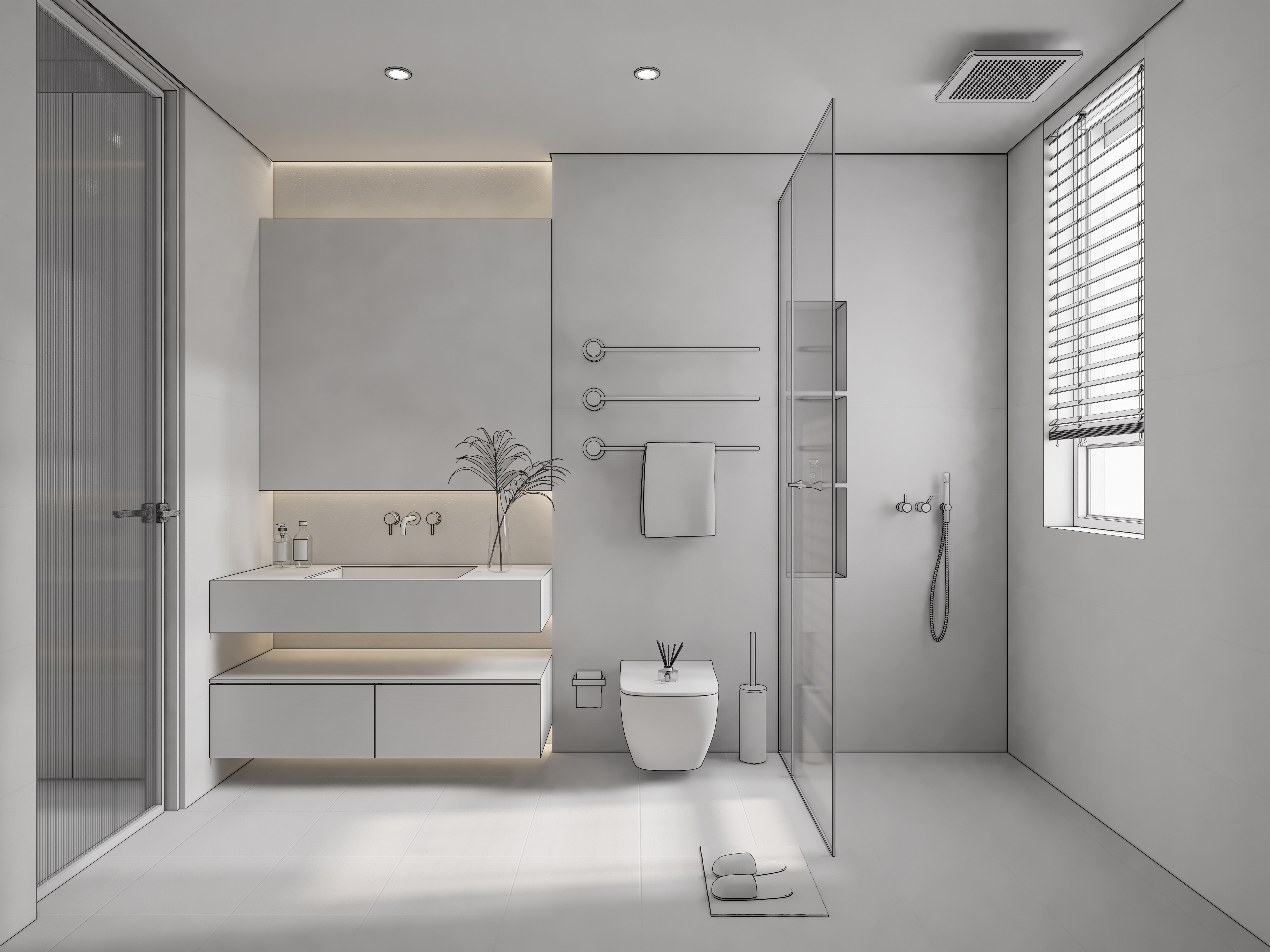 Bathroom  6 3D model_16