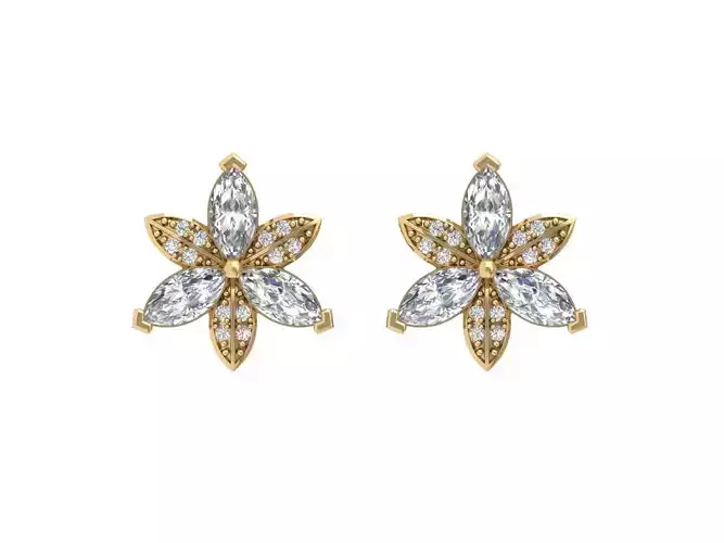 Marquise earing