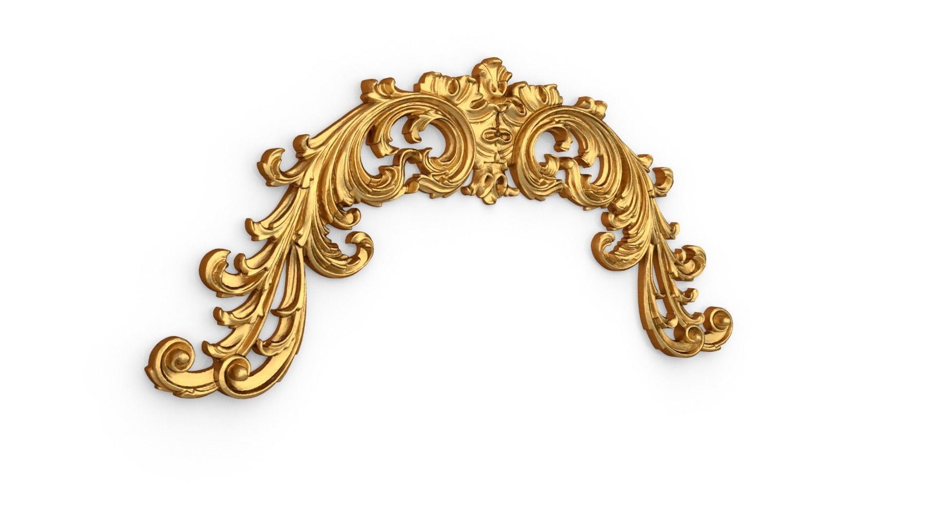 Classic decor ornament 336 3D model_1