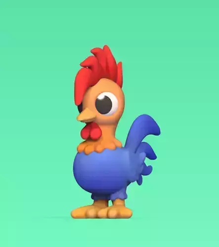 Cartoon Rooster