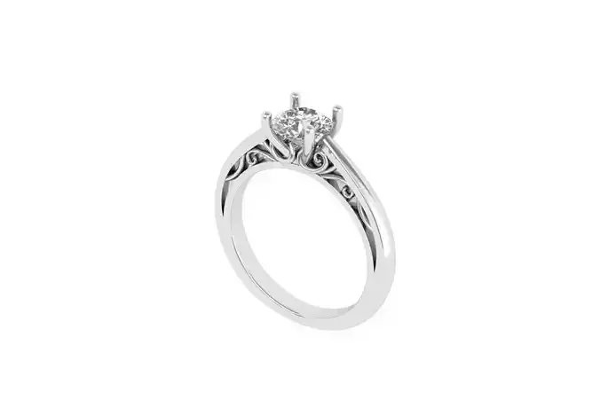 Solitaire Engagement Ring