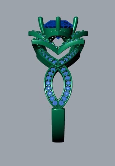 ring jewelry 3D print model_10