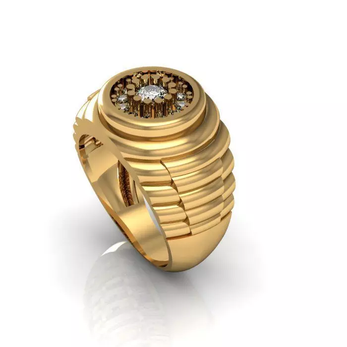 man ring 3D print model