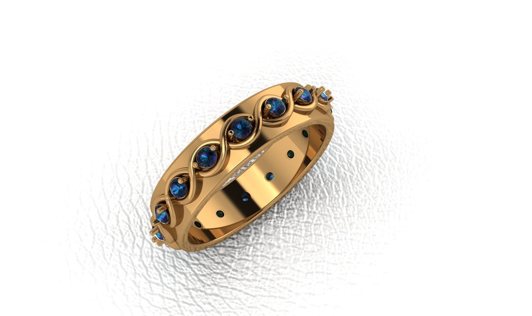 ring jewelry 3D print model_1