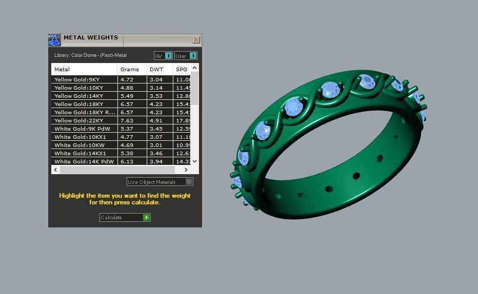 ring jewelry 3D print model_6