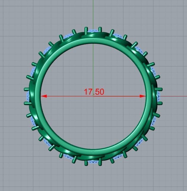 ring jewelry 3D print model_9