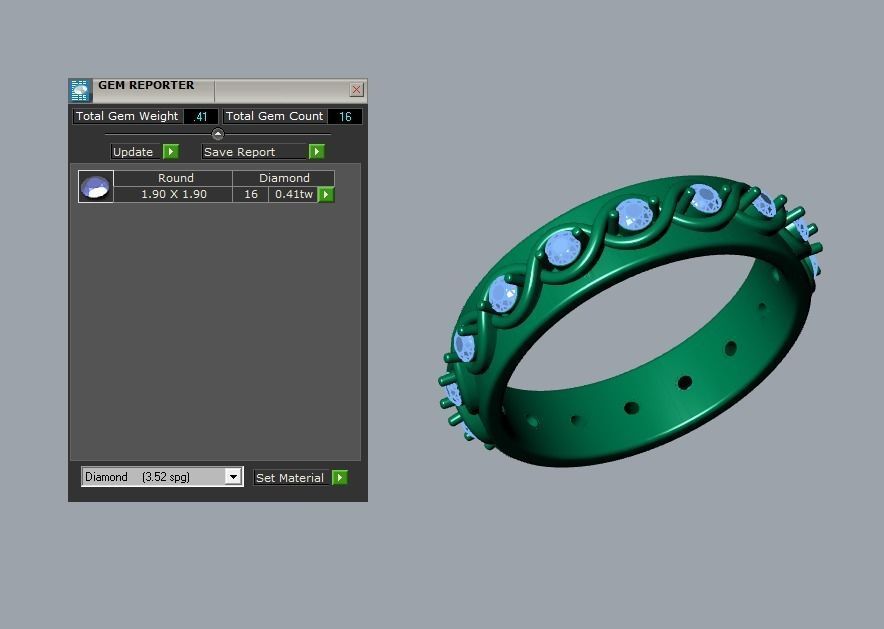 ring jewelry 3D print model_5