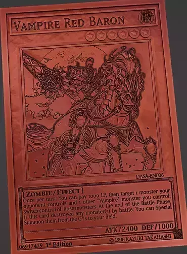 vampire red baron - yugioh