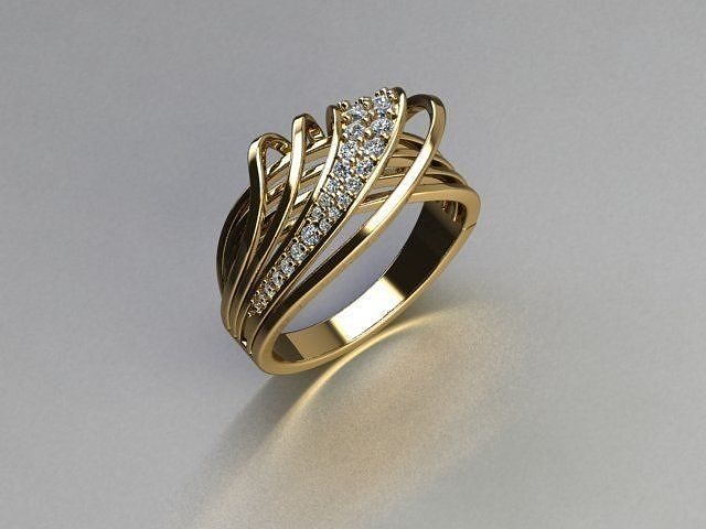 jewelry ring 3D print model