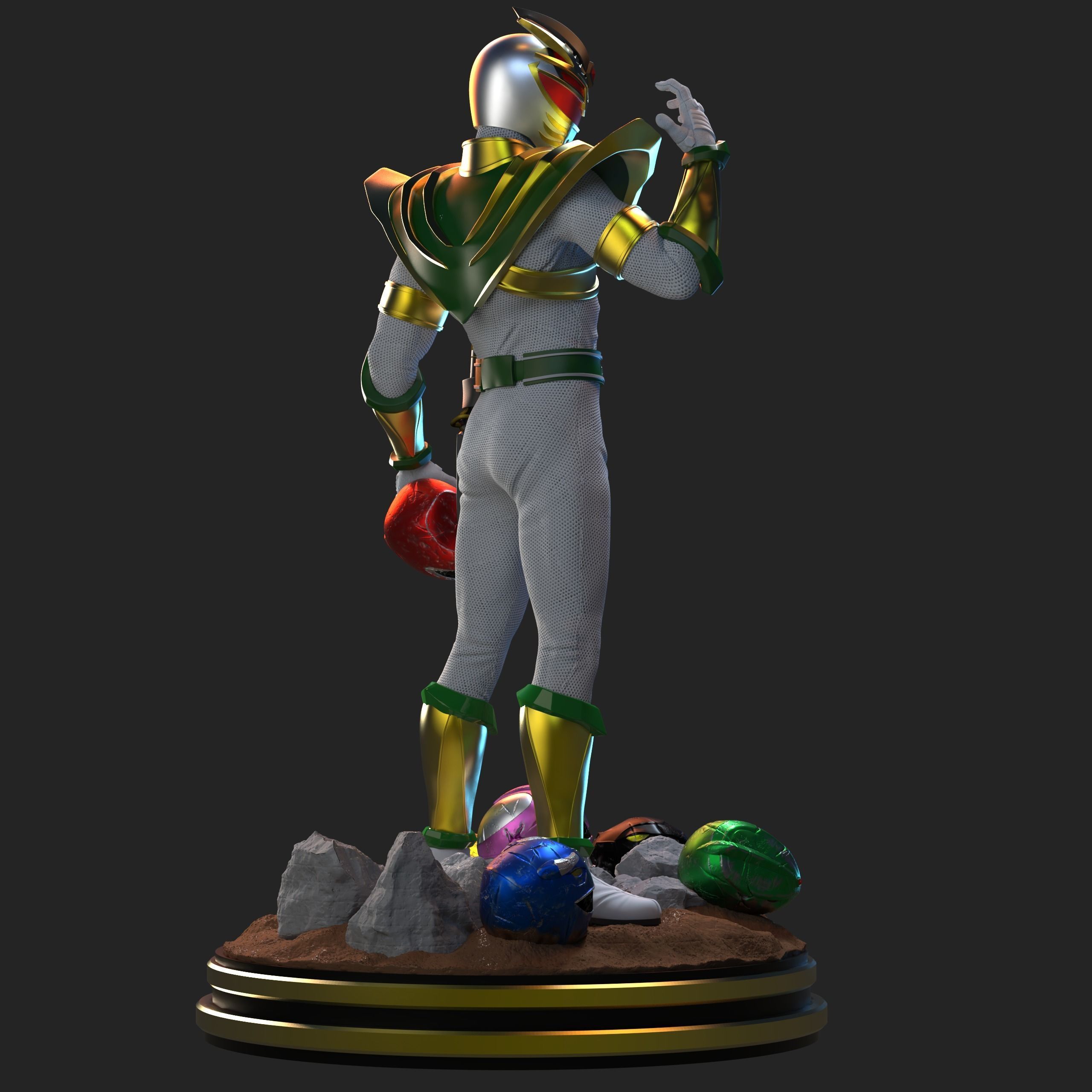 Lord Drakkon - Mighty Morphin Power Rangers 3D print model_4