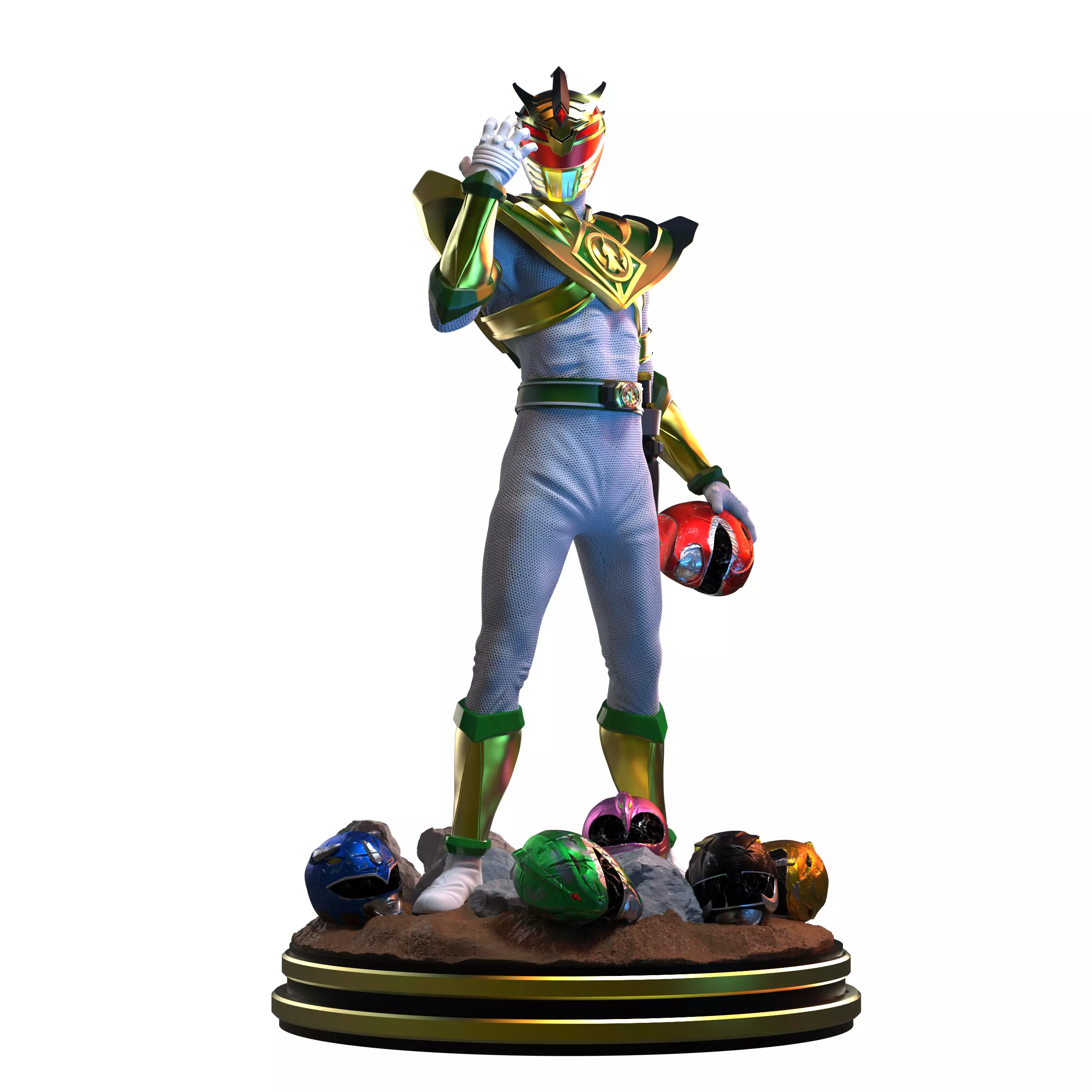 Lord Drakkon - Mighty Morphin Power Rangers 3D print model_0