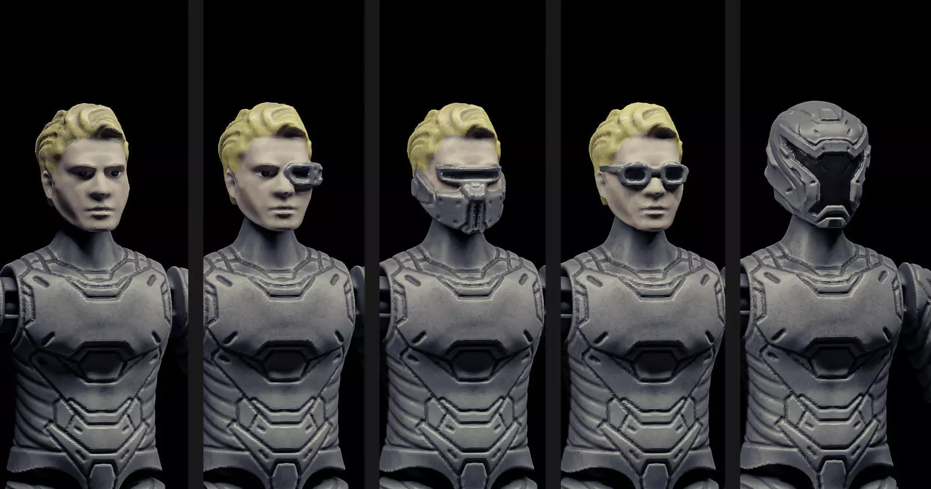 Pilot Max Hunter 3D print model_1